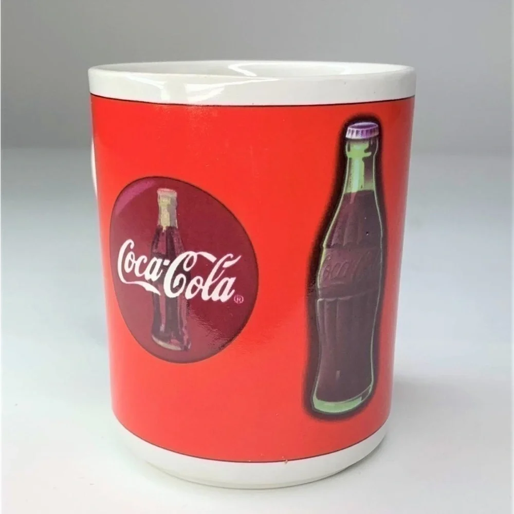 Vintage Coca Cola Ceramic Mug from Gibson 1997